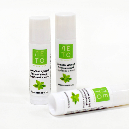 For face Lip balm "Tonic" 