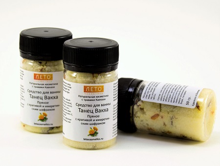 For body "Wakha Dance" (mini packing) bath product 