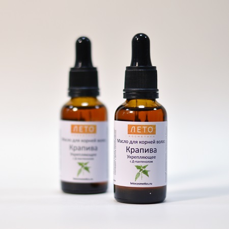 Hair care Nettle oil for hair roots 