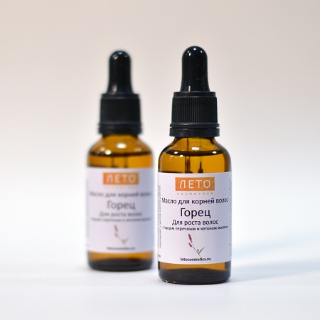 Hair care Oil for hair roots "Gorets" 