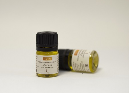 Hair care Oil for hair roots "Gorets" " (mini packing) 