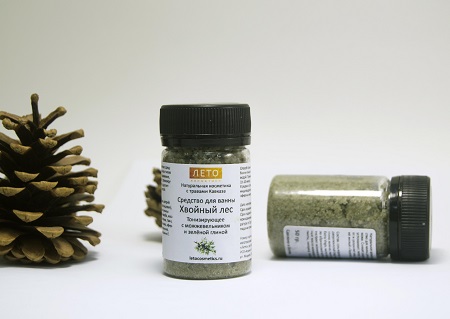 For body Bath Product “Coniferous Forest” (mini packing) 