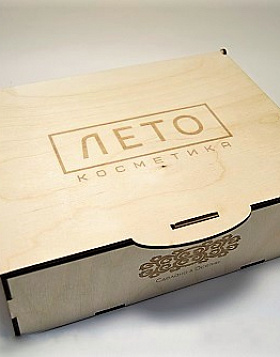 Package Gift box wood 