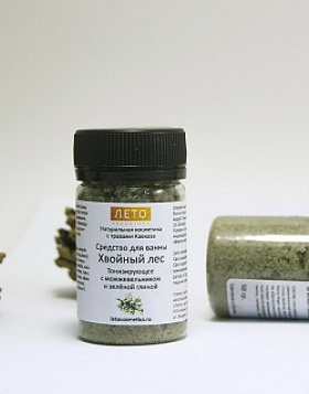 For body Bath Product “Coniferous Forest” (mini packing) 